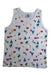 A Multicolour Sleeveless T Shirts from Petit Bateau in size 6T for boy. (Front View)