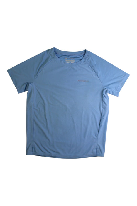A Blue Active Tops from Moody Tiger in size 6T for neutral. (Front View)