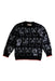 A Black Knit Sweaters from Momonittu in size 6T for boy. (Front View)