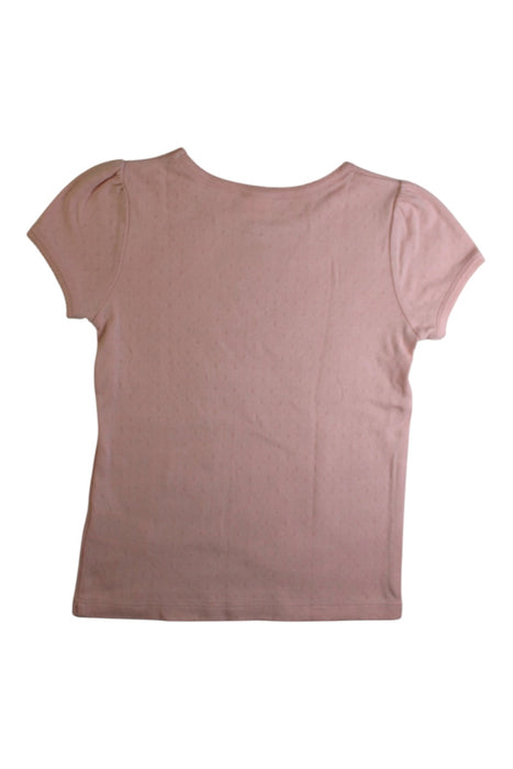 A Pink Short Sleeve T Shirts from Boden in size 7Y for girl. (Back View)