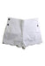A White Shorts from Jacadi in size 6T for girl. (Front View)