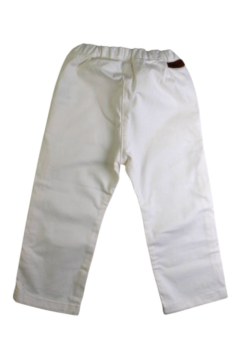 A Beige Casual Pants from Bonpoint in size 5T for boy. (Back View)