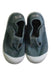 A Green Slip Ons from Victoria in size 18-24M for girl. (Back View)
