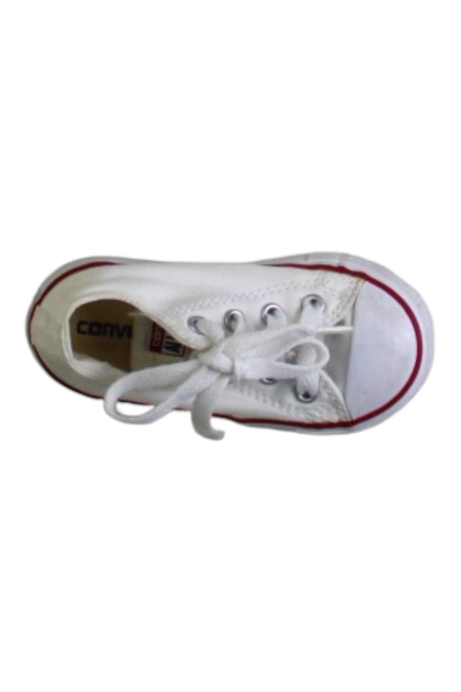 A White Sneakers from Converse in size 18-24M for neutral. (Front View)