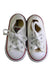 A White Sneakers from Converse in size 18-24M for neutral. (Back View)