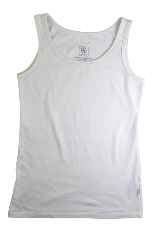A White Sleeveless Tops from Aigle in size 14Y for girl. (Front View)