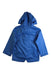 A Blue Rain Jackets from Gosoaky in size 2T for boy. (Back View)