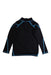 A Black Rash Guards from Aquasport in size 2T for boy. (Back View)