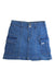 A Blue Short Skirts from DKNY in size 6T for girl. (Front View)
