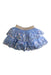 A Blue Tulle Skirts from Seed in size 4T for girl. (Front View)