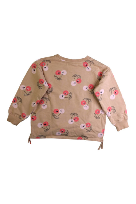 A Beige Crewneck Sweatshirts from Seed in size 4T for girl. (Back View)
