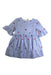 A Blue Long Sleeve Dresses from Seed in size 4T for girl. (Front View)
