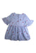 A Blue Long Sleeve Dresses from Seed in size 4T for girl. (Back View)