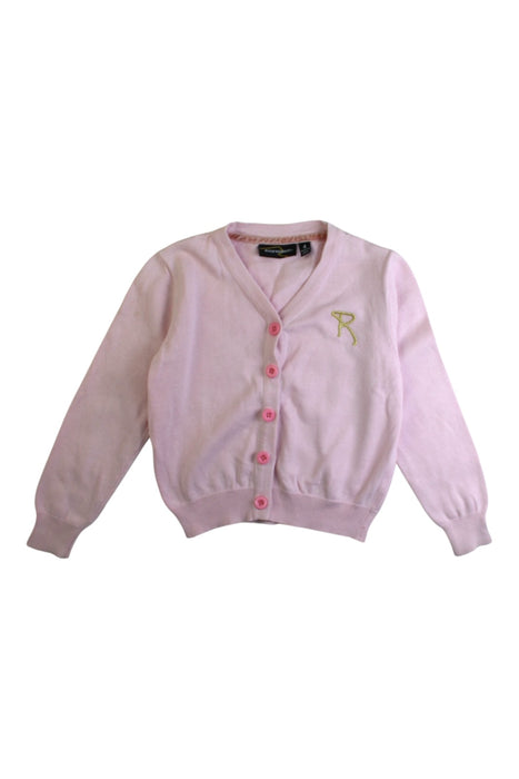 A Pink Cardigans from Rock Your Kid in size 4T for girl. (Front View)