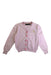 A Pink Cardigans from Rock Your Kid in size 4T for girl. (Front View)