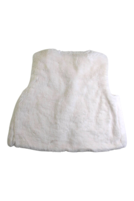 A Ivory Dress Up Vests from Jacadi in size 3T for girl. (Back View)
