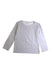 A White Long Sleeve Tops from The Bonnie Mob in size 6T for girl. (Front View)