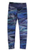 A Blue Leggings from Moody Tiger in size 5T for girl. (Front View)