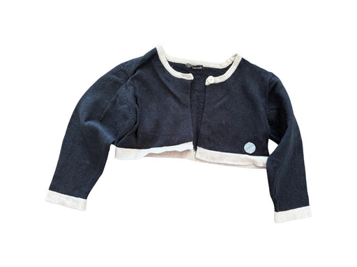 A Navy Cardigans from Tutto Piccolo in size 18-24M for girl. (Front View)