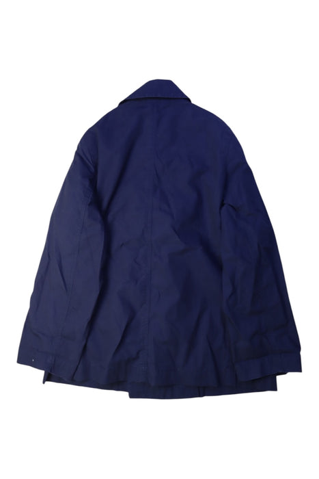 A Navy Coats from Seed in size 6T for girl. (Back View)