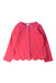 A Red Cardigans from Jacadi in size 4T for girl. (Front View)