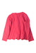 A Red Cardigans from Jacadi in size 4T for girl. (Back View)