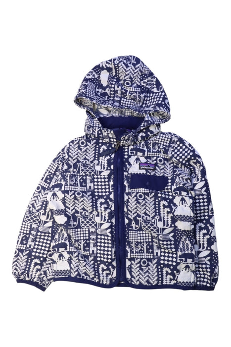 A Navy Lightweight Jackets from Patagonia in size 3T for boy. (Front View)