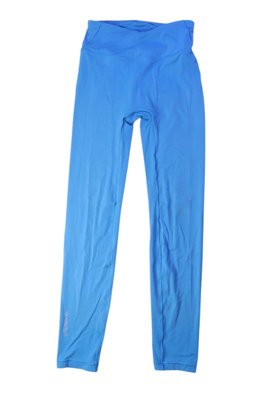 A Blue Leggings from Moody Tiger in size 7Y for girl. (Front View)
