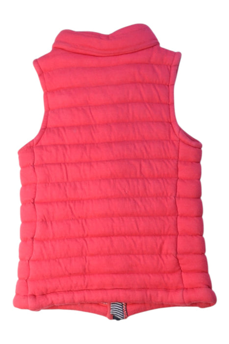 A Pink Puffer/Quilted Jackets from Petit Bateau in size 6T for neutral. (Back View)