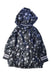 A Navy Rain Jackets from Chipie in size 2T for girl. (Back View)