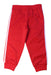 A Red Sweatpants from Adidas in size 2T for neutral. (Back View)