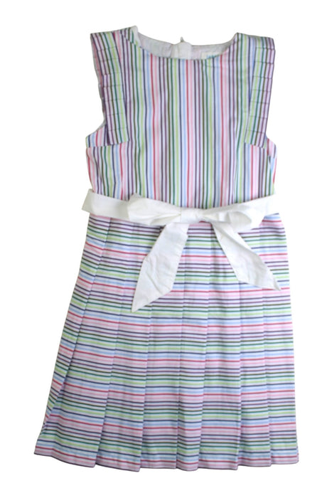 A Multicolour Sleeveless Dresses from Jared.M in size 5T for girl. (Front View)