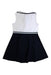 A Black Sleeveless Dresses from Jacadi in size 6T for girl. (Back View)