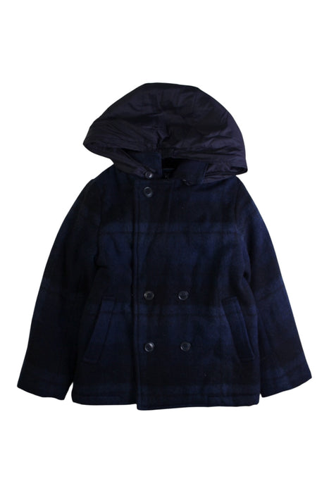 A Blue Puffer/Quilted Coats & Outerwear from Jacadi in size 5T for boy. (Front View)