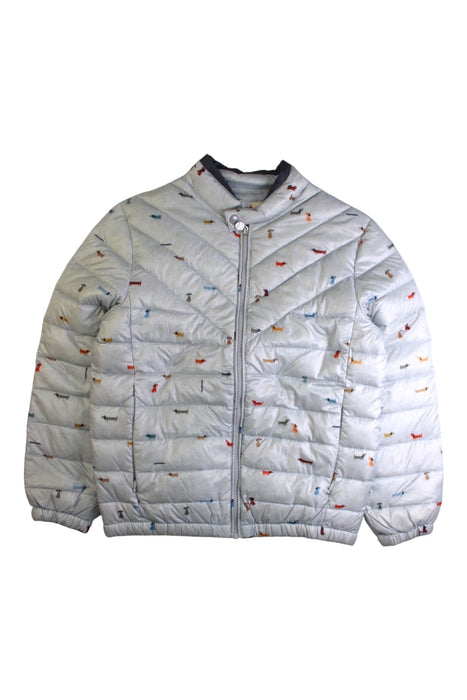 A Grey Puffer/Quilted Coats & Outerwear from Momonittu in size 10Y for boy. (Front View)