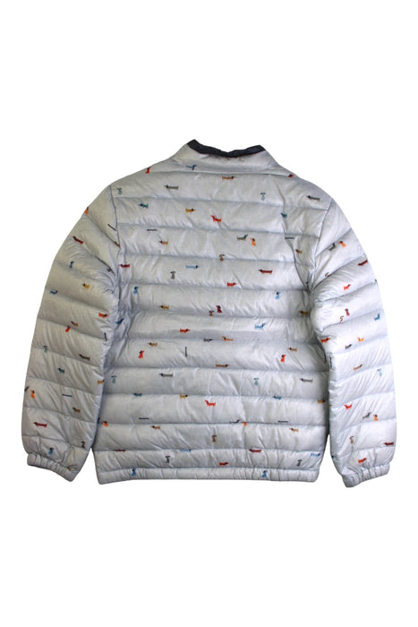 A Grey Puffer/Quilted Coats & Outerwear from Momonittu in size 10Y for boy. (Back View)