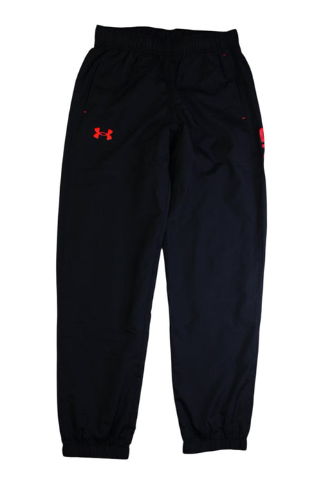 A Black Sweatpants from Under Armour in size 12Y for boy. (Front View)
