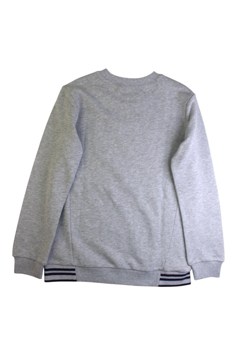 A Grey Crewneck Sweatshirts from Momonittu in size 14Y for boy. (Back View)