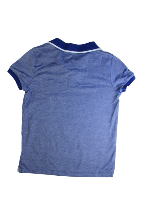 A Blue Short Sleeve Polos from Vilebrequin in size 12Y for boy. (Back View)