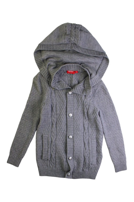 A Grey Cardigans from Ferrari in size 8Y for boy. (Front View)