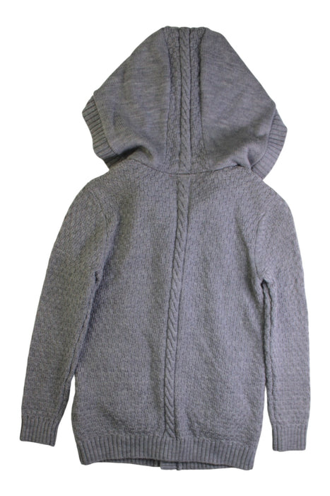 A Grey Cardigans from Ferrari in size 8Y for boy. (Back View)