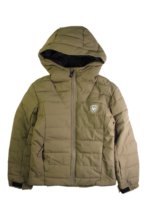A Beige Ski Jackets from Rossignol in size 10Y for boy. (Front View)