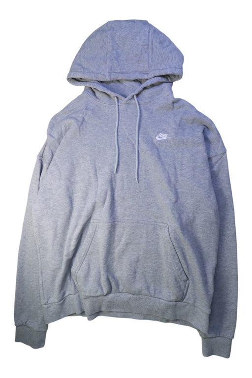 A Grey Hooded Sweatshirts from Nike in size 14Y for boy. (Front View)