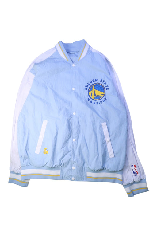 A Blue Lightweight Jackets from Jack & Jones in size 14Y for boy. (Front View)