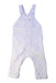 A Grey Long Overalls from Petit Bateau in size 6-12M for boy. (Front View)