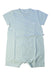 A Blue Short Sleeve Rompers from Petit Bateau in size 12-18M for boy. (Front View)