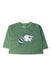 A Green Long Sleeve T Shirts from Petit Bateau in size 12-18M for boy. (Front View)