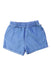A Blue Shorts from Petit Bateau in size 2T for boy. (Front View)