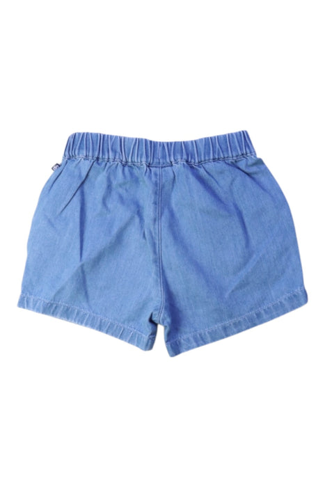 A Blue Shorts from Petit Bateau in size 2T for boy. (Back View)