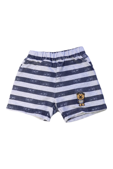 A Blue Shorts from Guess in size 12-18M for boy. (Front View)